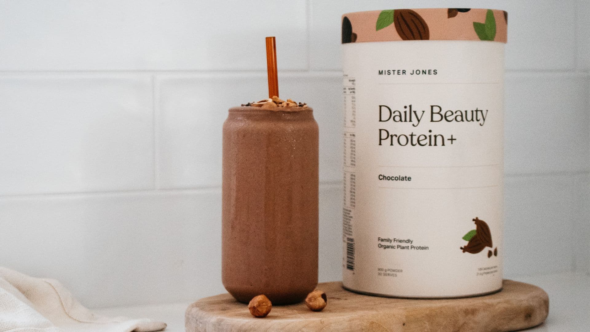 Chocolate Fudge Protein Smoothie