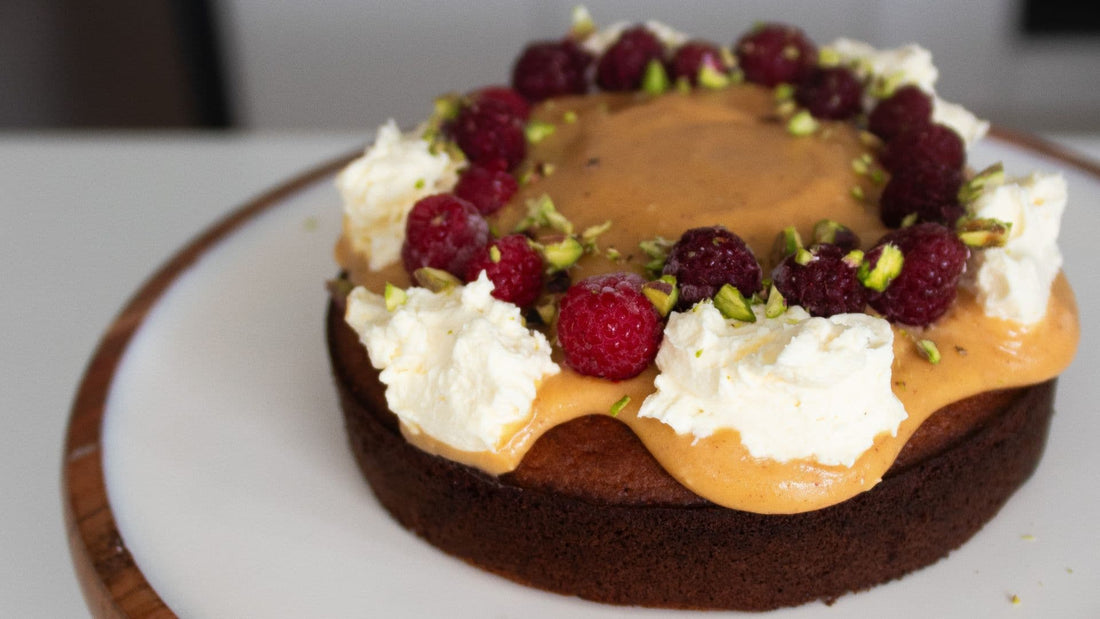 Berry Bovine Collagen & Lemon Celebration Cake