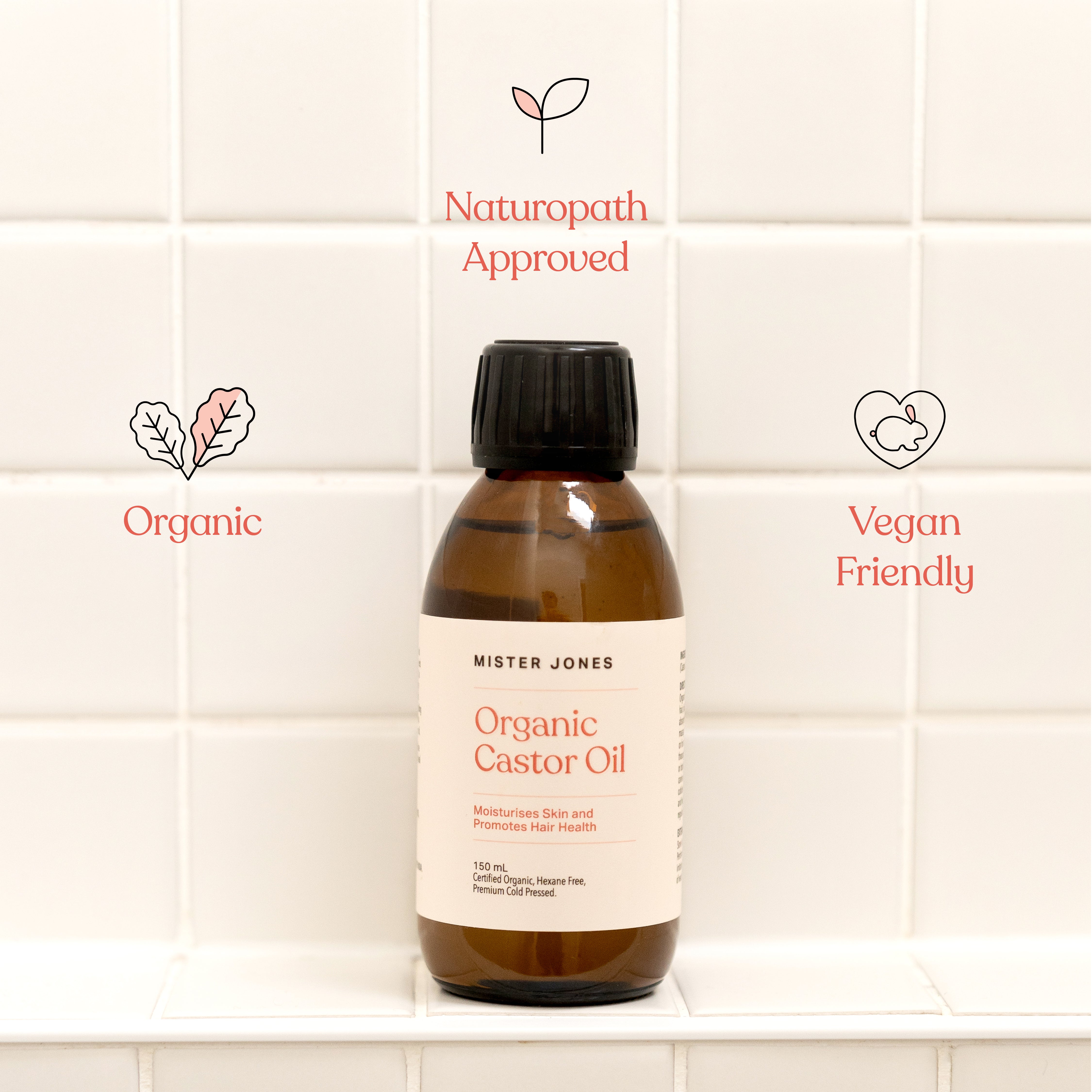 Organic Castor Oil | 3 Pack