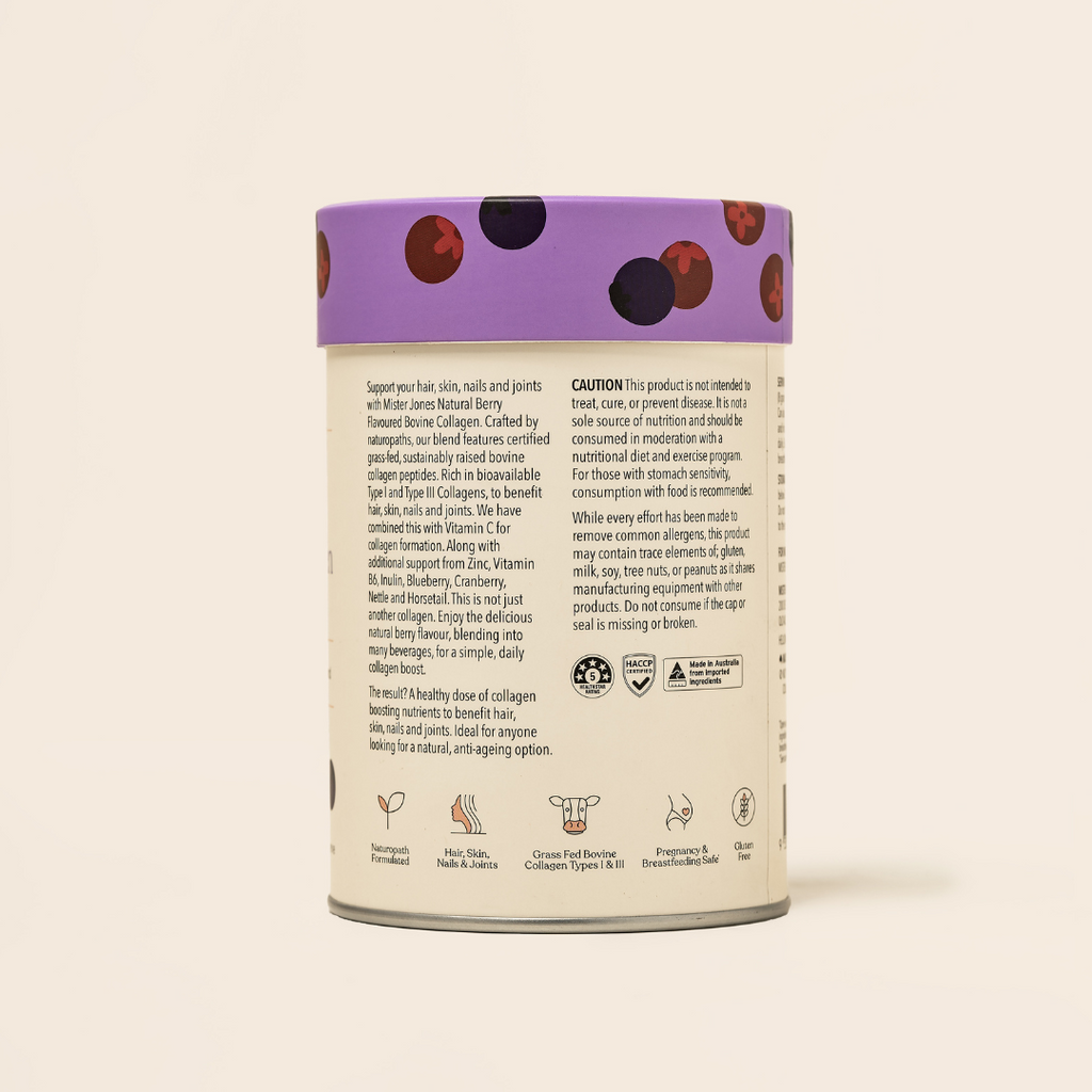 Bovine Collagen Natural Berry | 3 Pack