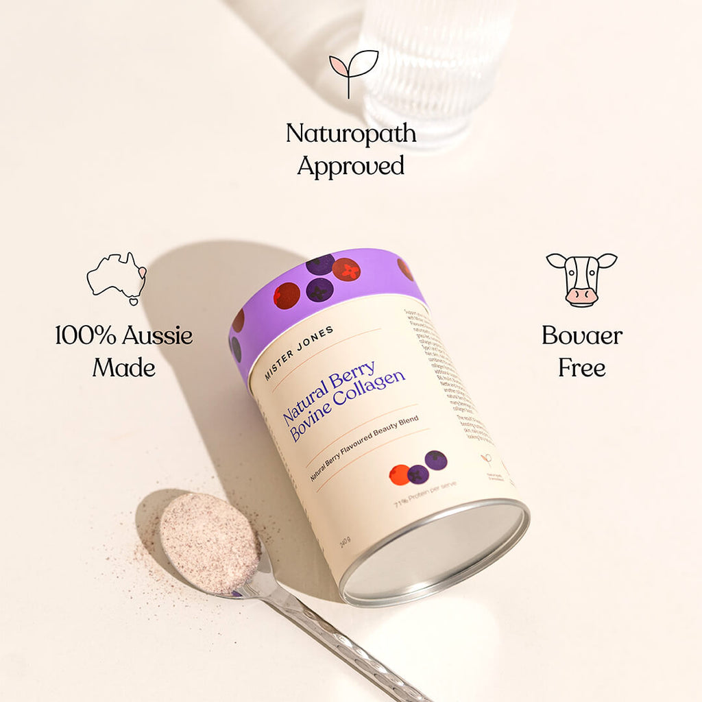 Bovine Collagen Natural Berry