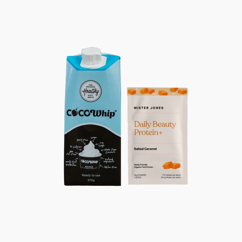 Protein Salted Caramel Sachet x Cocowhip Bundle