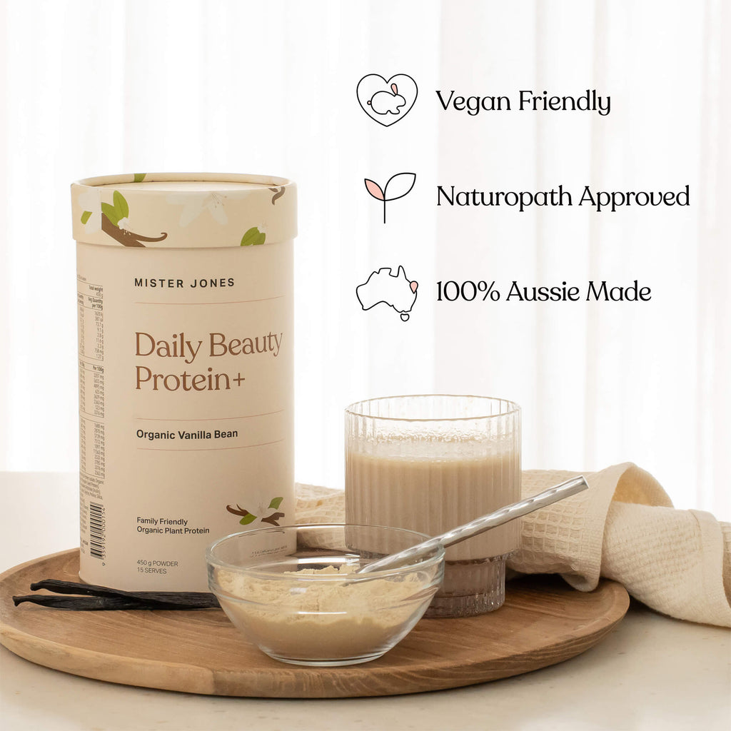 Daily Beauty Protein+ Organic Vanilla Bean